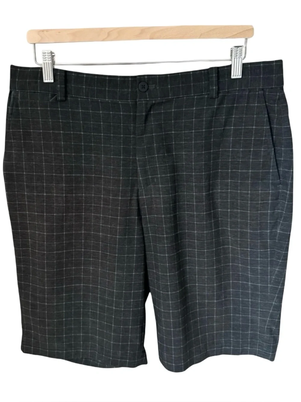 NIKE GOLF Dri-Fit Stretch Shorts 11” Inseam Dark Grey Black Style# 818047-010